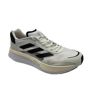Size 10.5 Adidas Adizero Boston 10 Men Running Shoes White Black GY0928